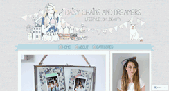 Desktop Screenshot of daisychainsanddreamers.com